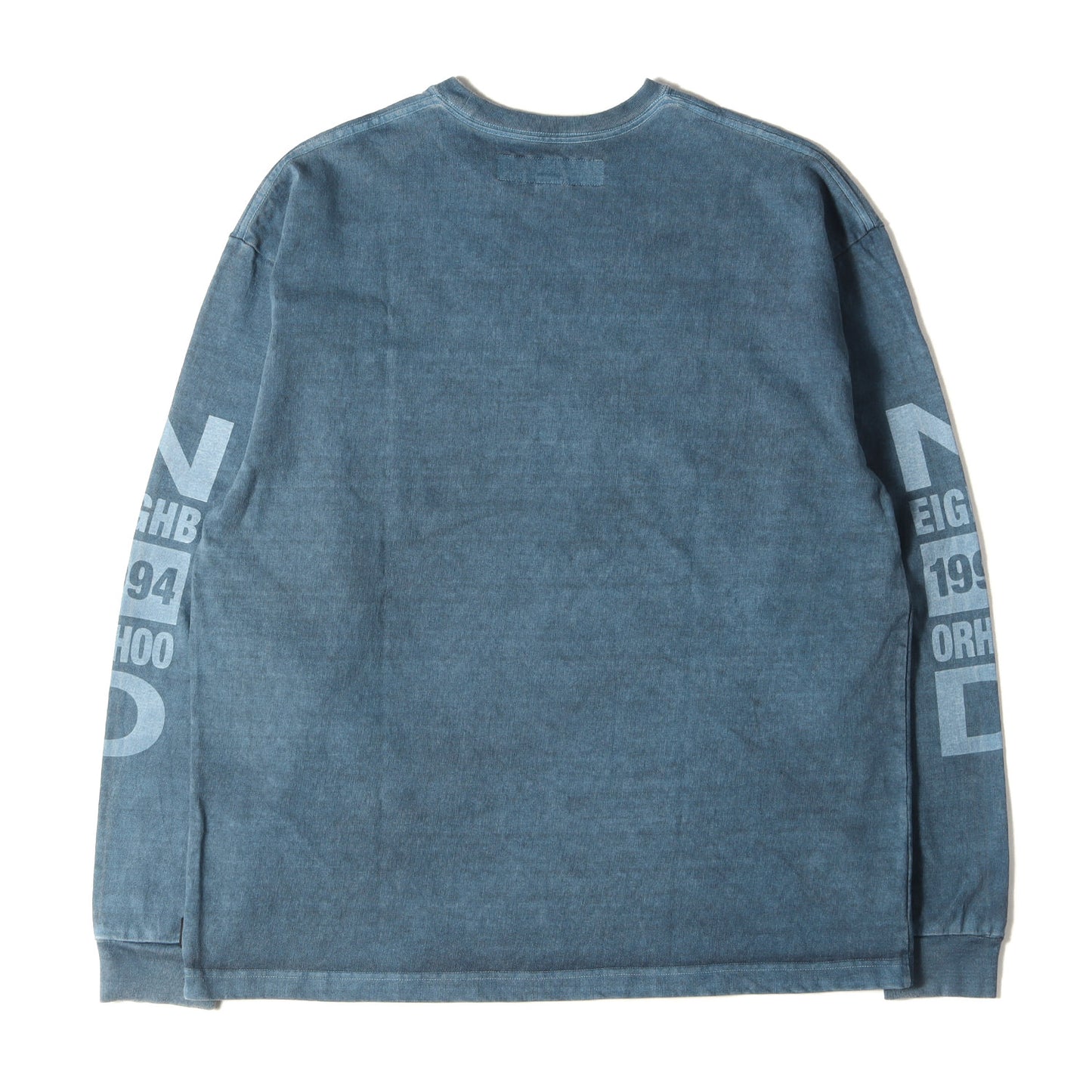24AW ピグメントダイ加工 ロングスリーブ ポケット Tシャツ(PIGMENT DYED CREWNECK LS)