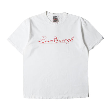 90s Love Enoughロゴ Tシャツ(1999年製 / ONEITAボディ)