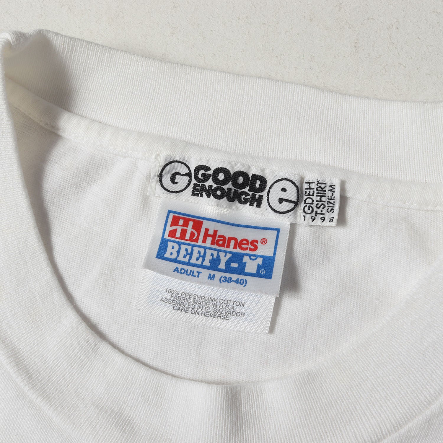 GOOD ENOUGH (グッドイナフ) 90s エルメス パロディーロゴ Tシャツ