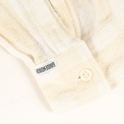 90s バンドカラー バッファローチェック フランネルシャツ(1998年モデル)