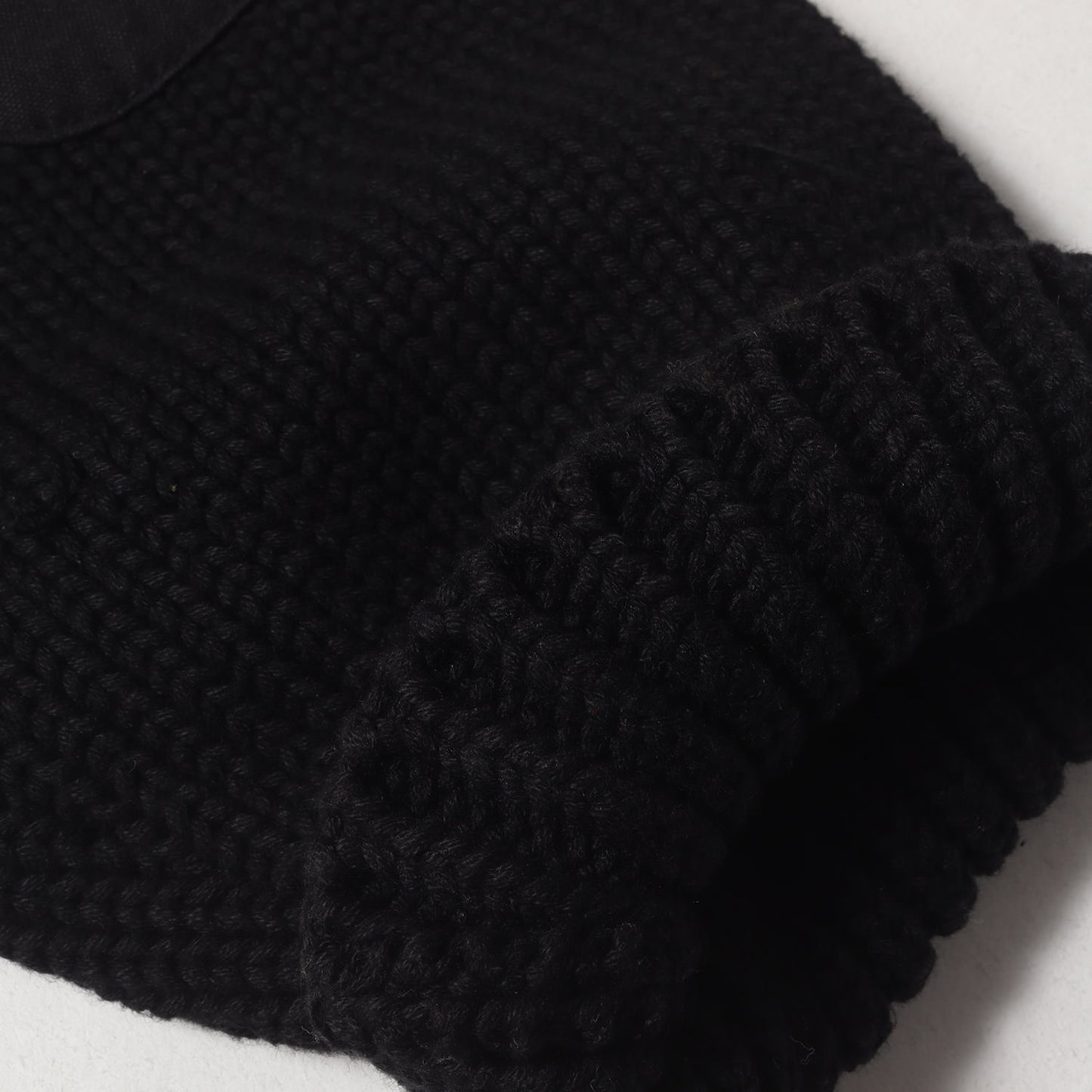 90s レースアップ ヘビー コットンニット パーカー