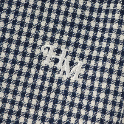 24SS ギンガムチェック スタンドカラー 半袖シャツ(STAND COLLAR S/S SHIRT)