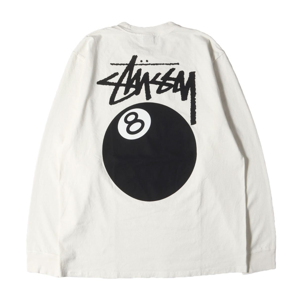 ピグメントダイ加工 8ボール ロングスリーブ Tシャツ(8 Ball Pig. Dyed Ls Tee)