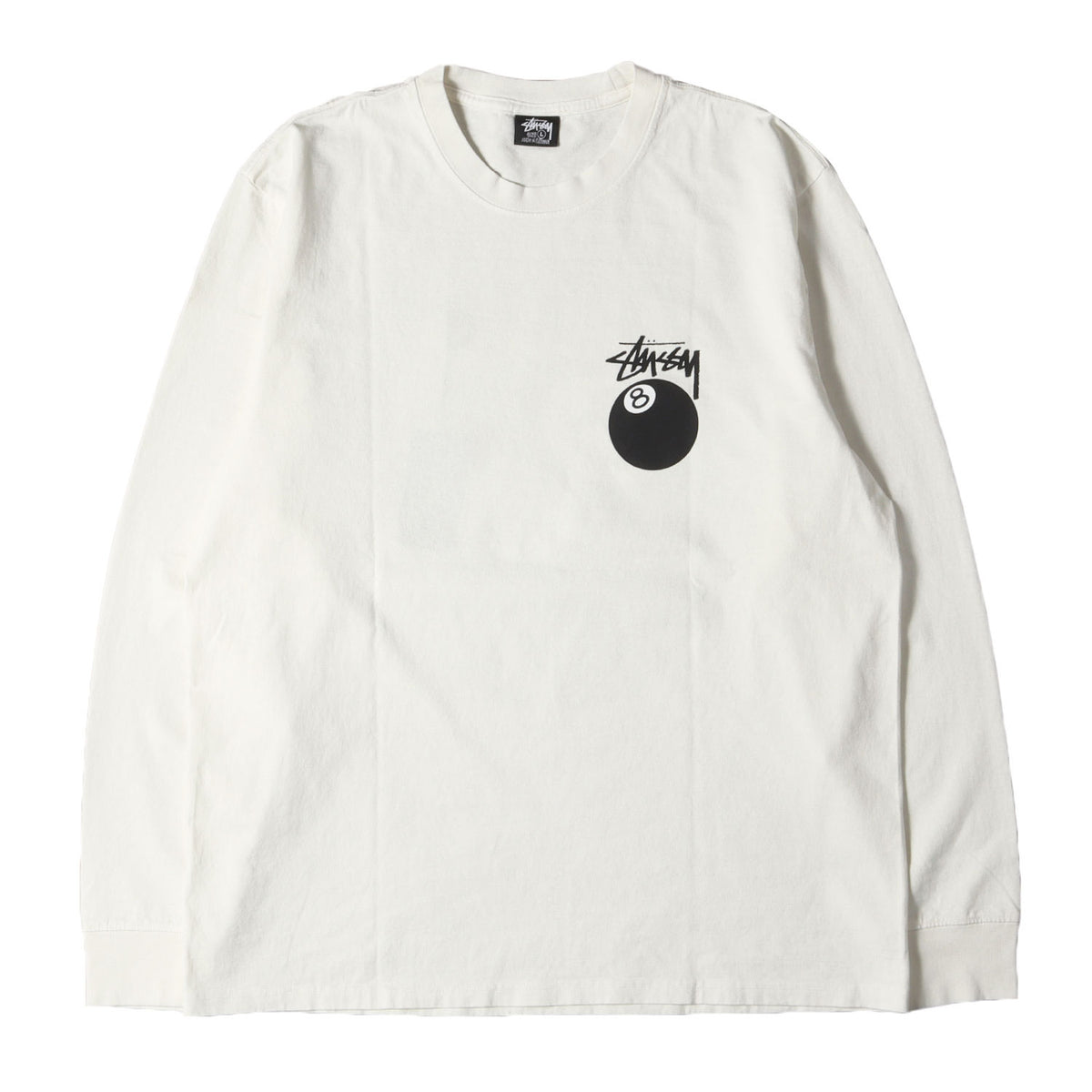 ピグメントダイ加工 8ボール ロングスリーブ Tシャツ(8 Ball Pig. Dyed Ls Tee)
