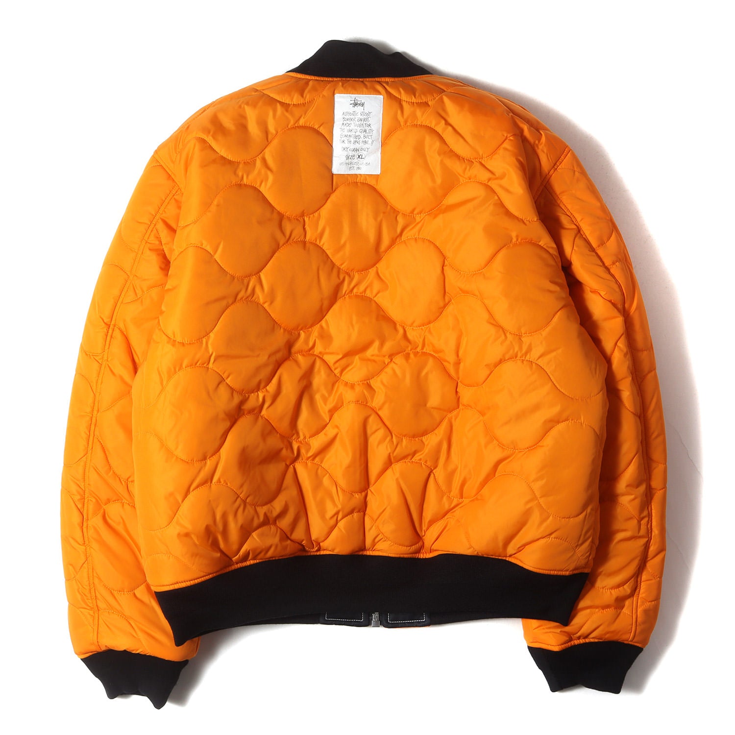 STUSSY (ステューシー) 24AW 裏地キルティング MA-1 ボンバー 