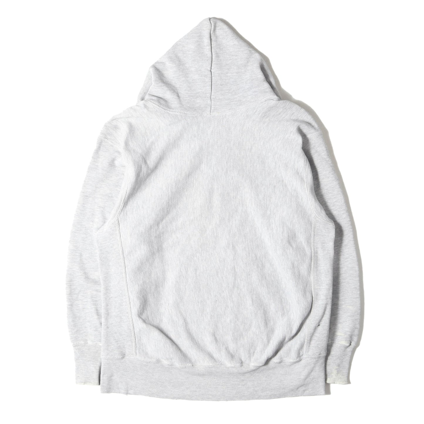 70s 前期 単色タグ リバースウィーブ ウィングフット 3段プリント スウェットパーカー