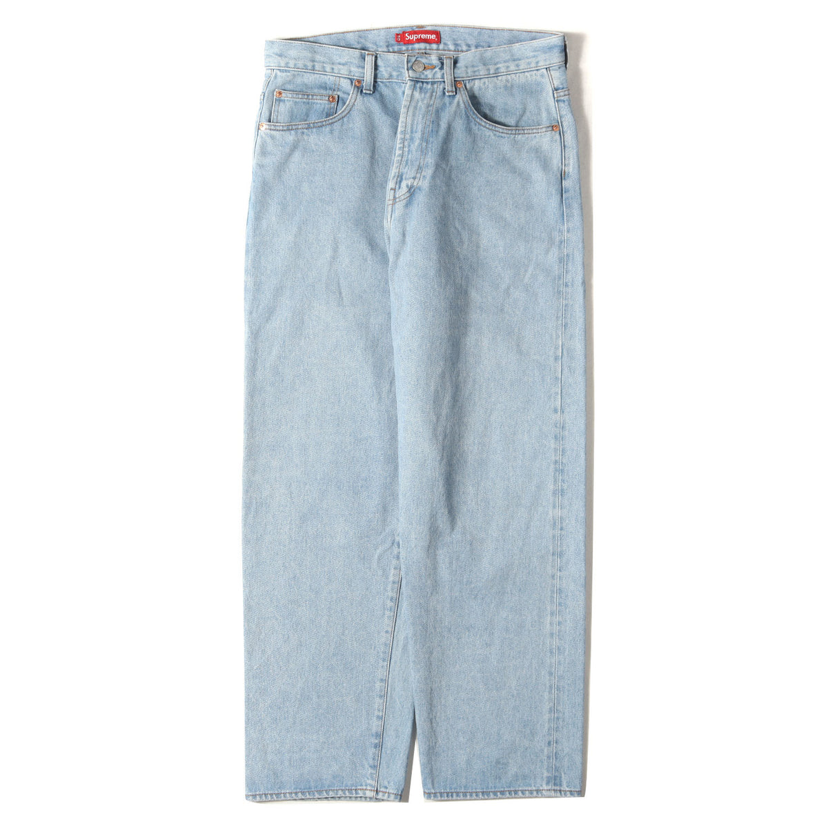 22SS クラシックロゴ刺繍 バギー デニムパンツ 日本製 (Baggy Jean)