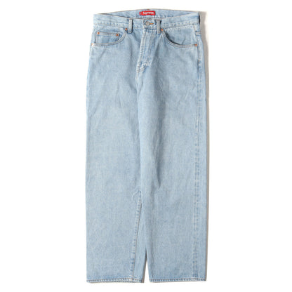 22SS クラシックロゴ刺繍 バギー デニムパンツ 日本製 (Baggy Jean)