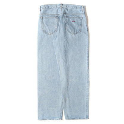 22SS クラシックロゴ刺繍 バギー デニムパンツ 日本製 (Baggy Jean)