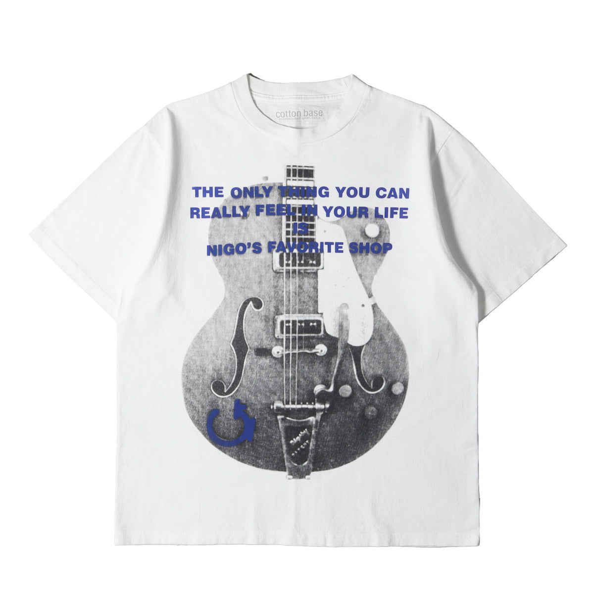 00s ×NIGO 青山BAPEギャラリー限定 復刻モデル グレッチギター Tシャツ(2003年モデル)