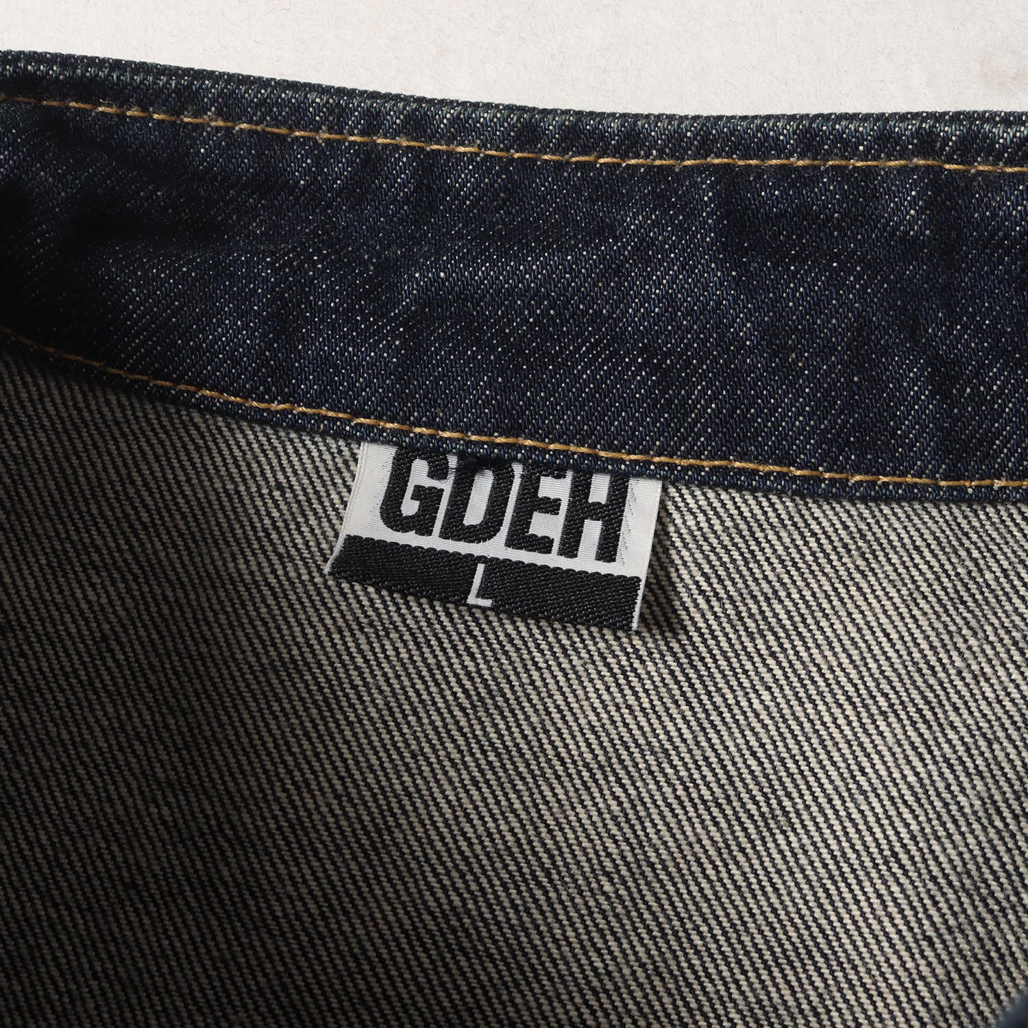 GOOD ENOUGH (グッドイナフ) 00s デニム シングル ライダース