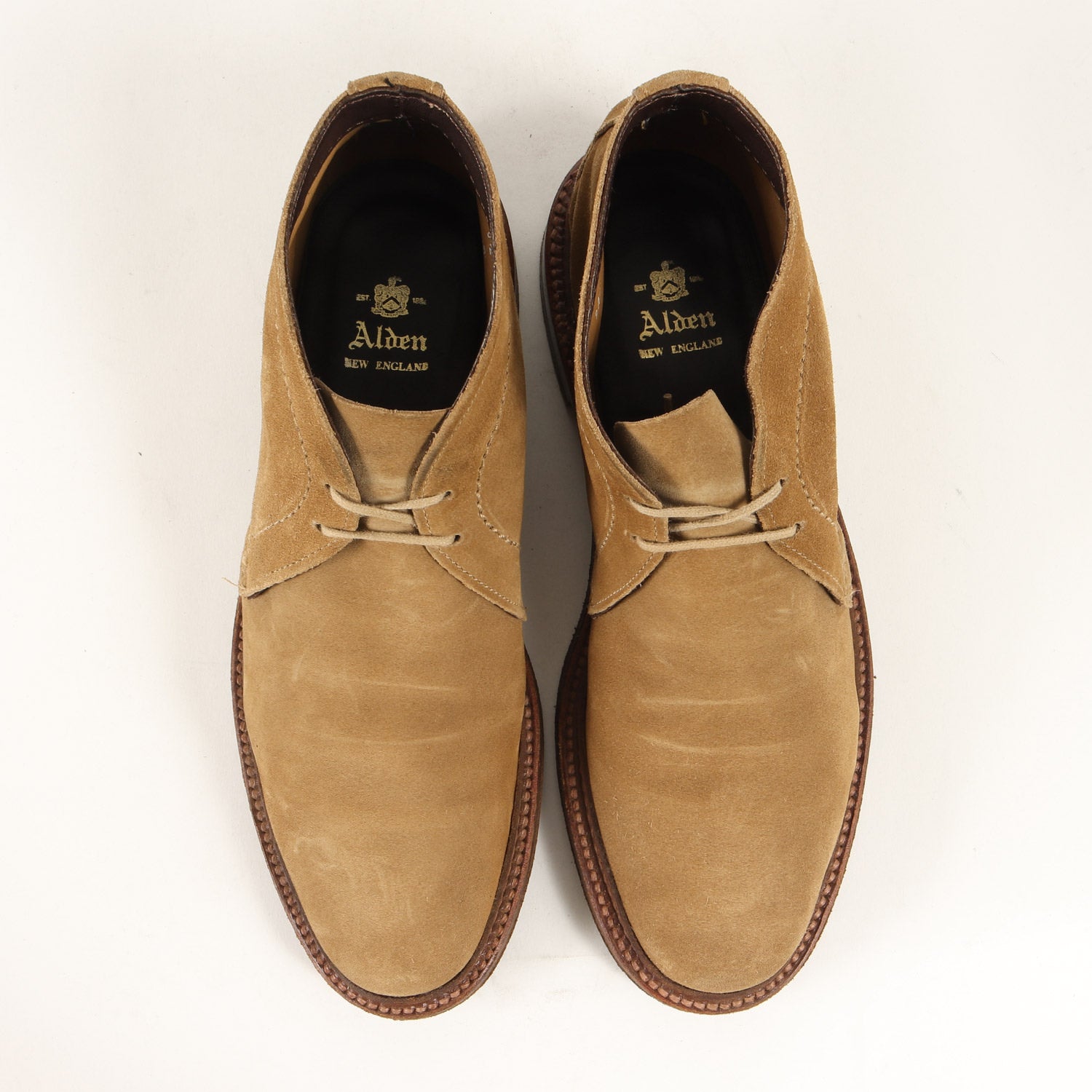 ALDEN (オールデン) スウェード アンラインド チャッカブーツ (UNLINED 