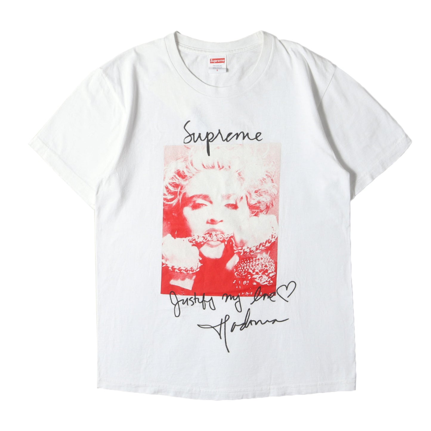 マドンナ フォト クルーネック Tシャツ(Madonna Tee)