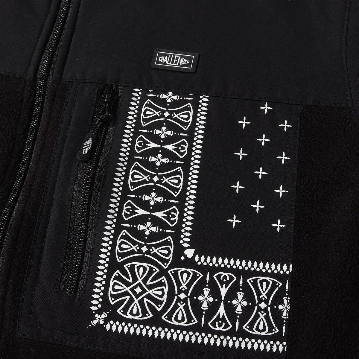 21AW バンダナポケット フリース ジップ ジャケット(BANDANA FLEECE JACKET)