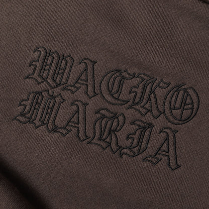 24SS ブランドロゴ刺繍 スウェット パーカー(MIDDLE WEIGHT PULLOVER HOODED SWEAT SHIRT)