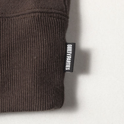 24SS ブランドロゴ刺繍 スウェット パーカー(MIDDLE WEIGHT PULLOVER HOODED SWEAT SHIRT)