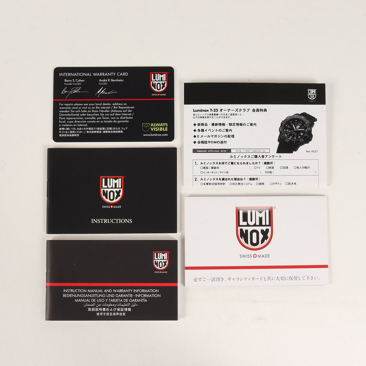 500本限定 ×LUMINOX Ref.3001 腕時計 / ウォッチ