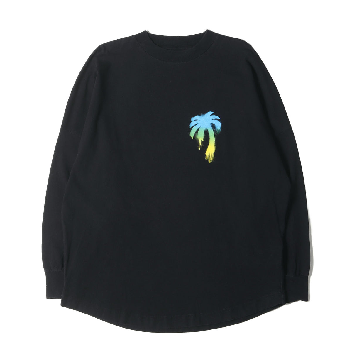 22AW スプレーグラフィック オーバーサイズ ロングスリーブTシャツ(Sprayed Palm Logo Over Tee)
