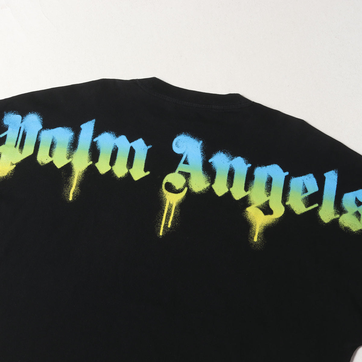 22AW スプレーグラフィック オーバーサイズ ロングスリーブTシャツ(Sprayed Palm Logo Over Tee)