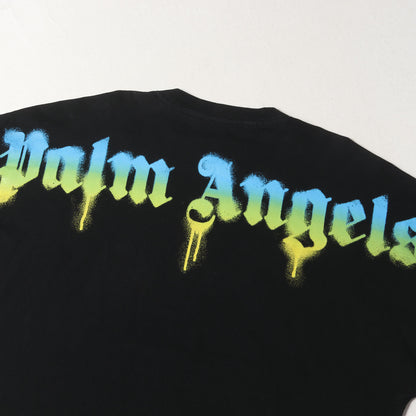 22AW スプレーグラフィック オーバーサイズ ロングスリーブTシャツ(Sprayed Palm Logo Over Tee)