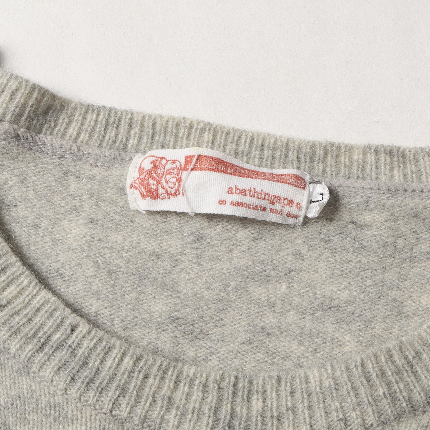 00s アーガイル デザイン ウールニット