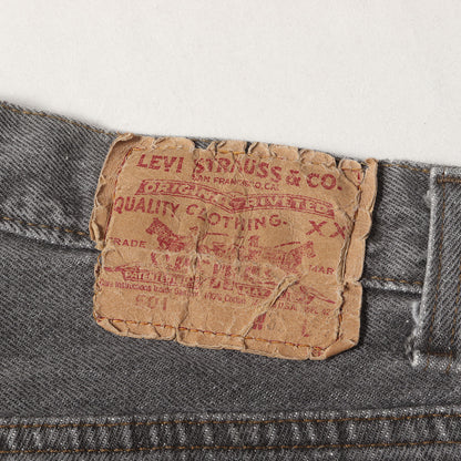 90s 501 先染めブラック デニムパンツ (501-5958 / USA製)