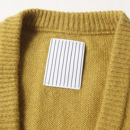 21AW モヘヤニット カーディガン(MOHAIR CARDIGAN)
