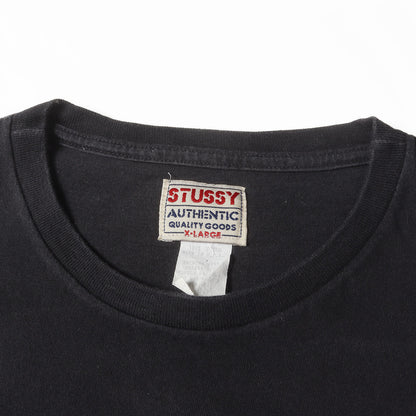 90s OLD STUSSY アイコンプリント Tシャツ(USA製)
