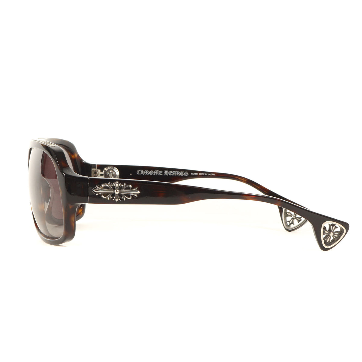 CHROME HEARTS (クロムハーツ) フローラルクロス&CHプラス パーツ付き 
