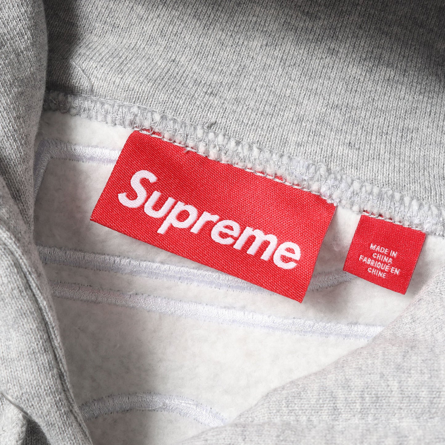 24AW ビッグサテンアップリケ スウェット パーカー(Satin Applique Hooded Sweatshirt)