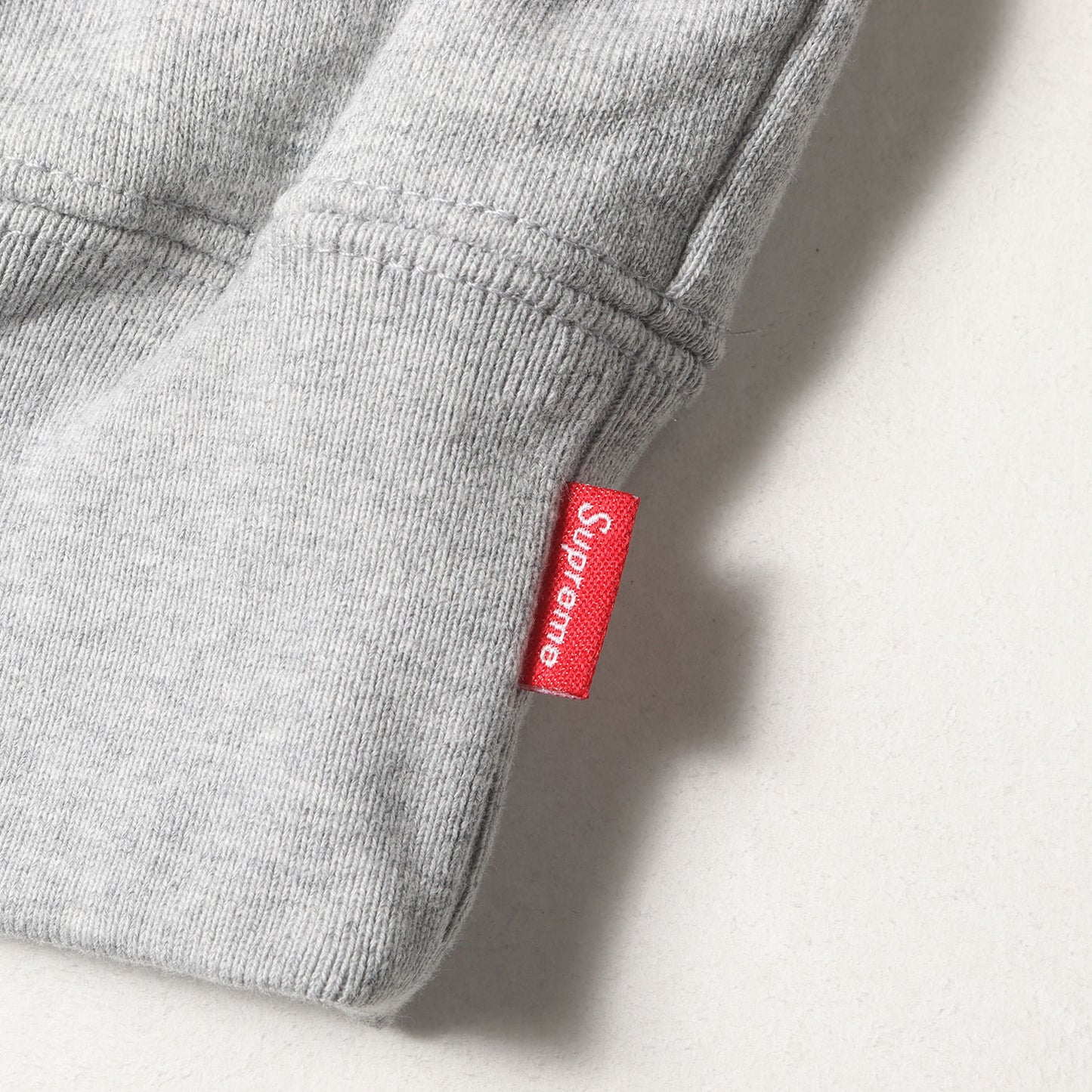 24AW ビッグサテンアップリケ スウェット パーカー(Satin Applique Hooded Sweatshirt)