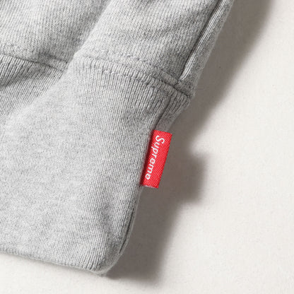 24AW ビッグサテンアップリケ スウェット パーカー(Satin Applique Hooded Sweatshirt)