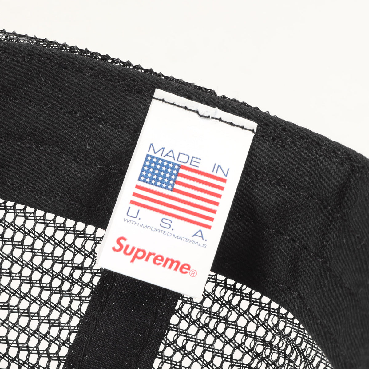 24AW アンダーラインロゴ 5パネル メッシュキャップ(Underline Mesh Back 5-Panel)