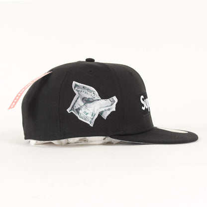 22AW ×NEW ERA ドル札パッチ BOXロゴ ベースボールキャップ(Money Box Logo New Era)