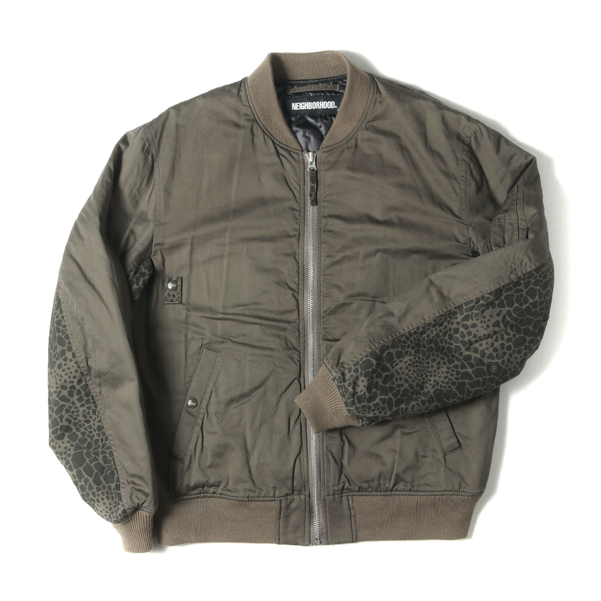 20AW 袖カモフラージュ MA-1 フライトジャケット(MA-1 / C-JKT)
