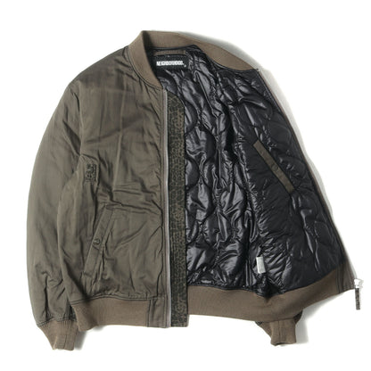 20AW 袖カモフラージュ MA-1 フライトジャケット(MA-1 / C-JKT)