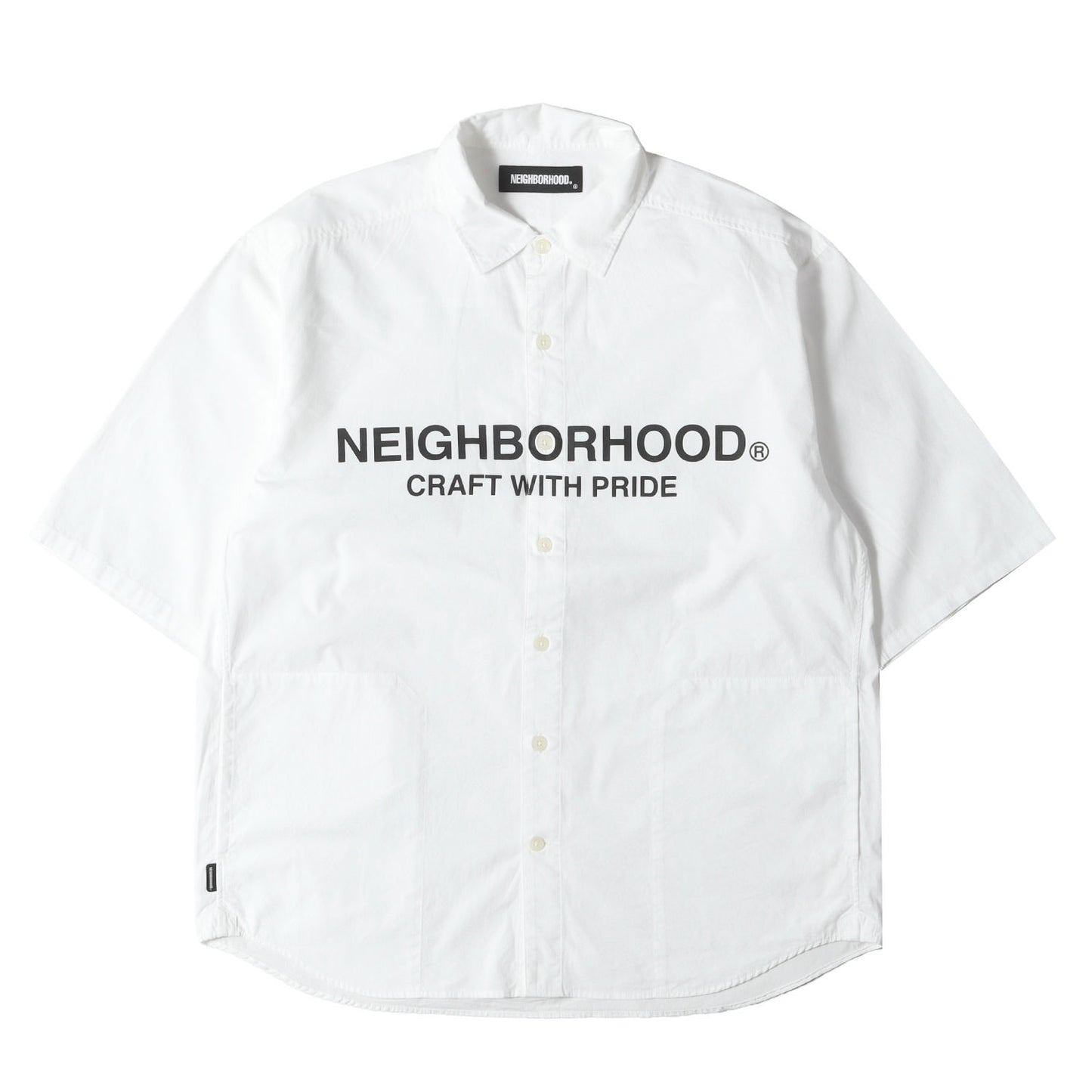 21SS ブランドロゴ コットン 半袖シャツ(TRAD / C-SHIRT. LS)