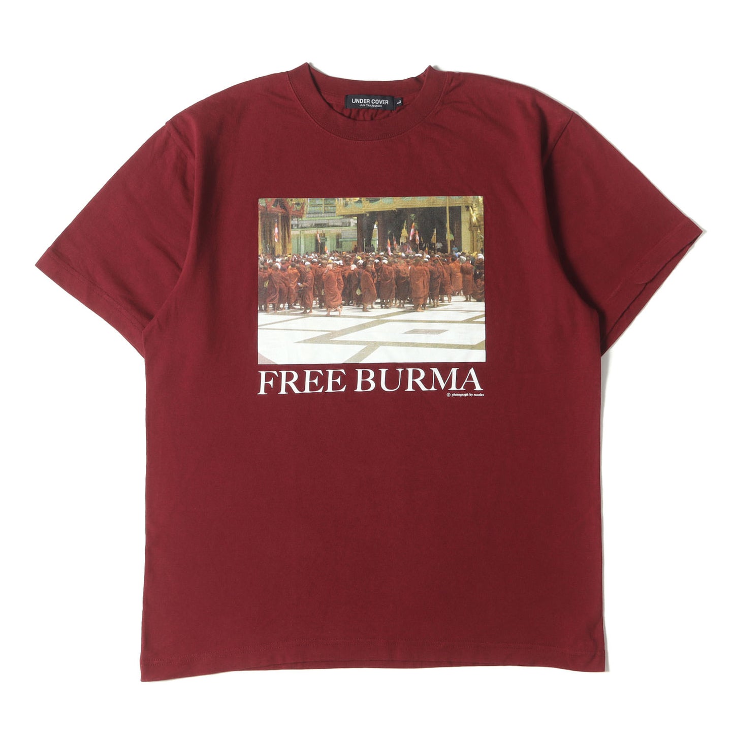 00s FREE BURMA フォトプリント Tシャツ