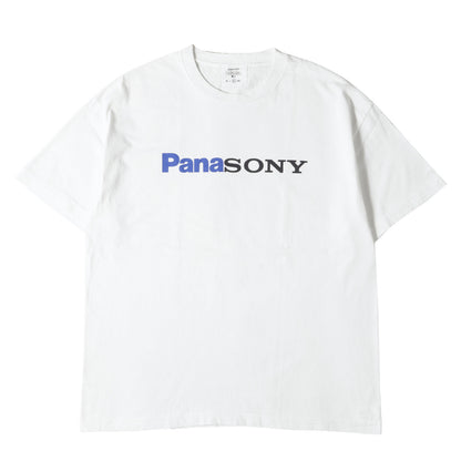 PanaSONYロゴ クルーネック Tシャツ