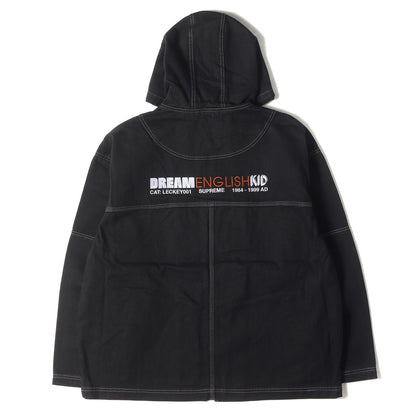 23AW ×Mark Leckey ホログラムパッチ付き フード ワークジャケット(Dream English Kid Hooded Jacket)