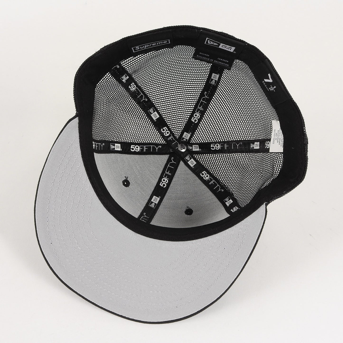 22SS ×NEW ERA BOXロゴ ベースボール メッシュキャップ(Box Logo Mesh Back New Era)