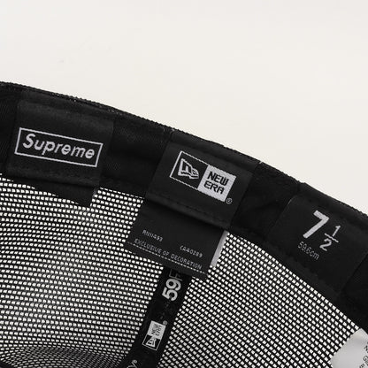 22SS ×NEW ERA BOXロゴ ベースボール メッシュキャップ(Box Logo Mesh Back New Era)