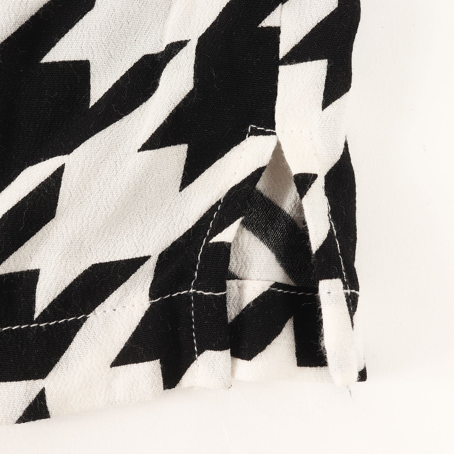 Aloha Blossom (アロハブロッサム) 千鳥格子柄 レーヨン アロハ