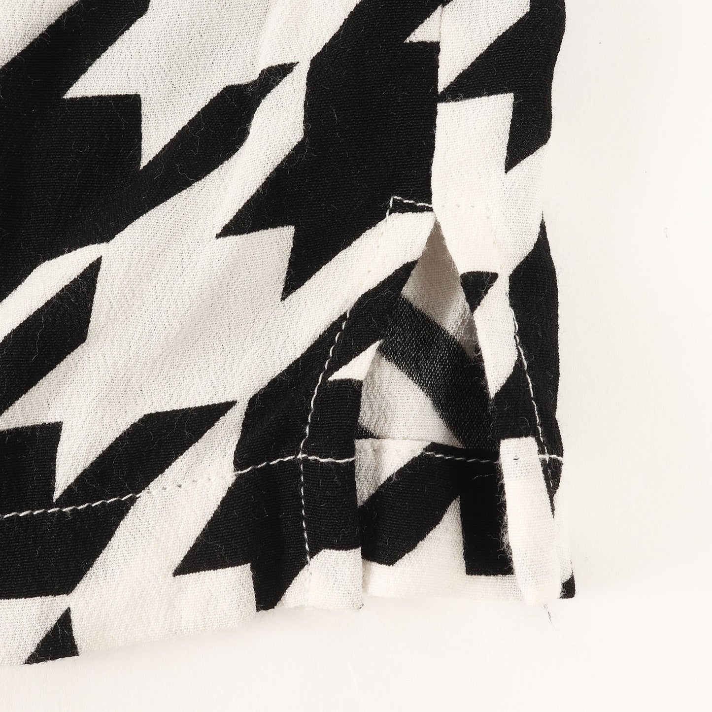 千鳥格子柄 レーヨン アロハシャツ(HANG LOOSE SHORT SLEEVE)