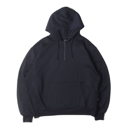 22AW ハーフジップ テック スウェット パーカー(TECH HALF ZIP SWEAT SHIRTS)