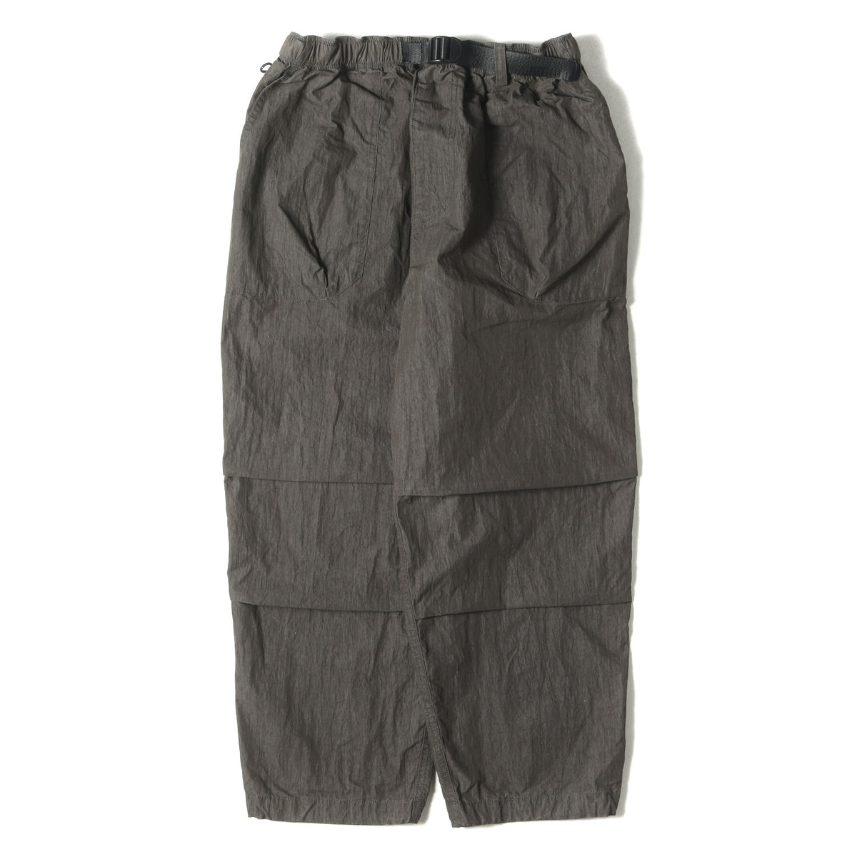 24SS 塩縮加工 ナイロン ワイド マウンテン イージーパンツ(CRINKLE WIDE MOUNTAIN PANT)