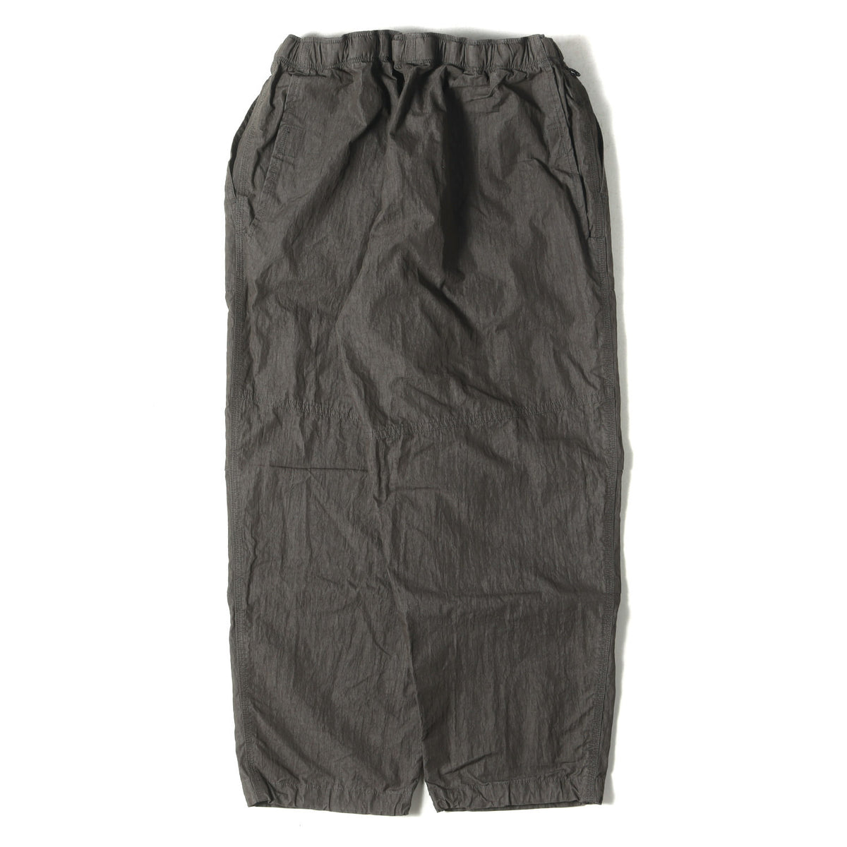 24SS 塩縮加工 ナイロン ワイド マウンテン イージーパンツ(CRINKLE WIDE MOUNTAIN PANT)