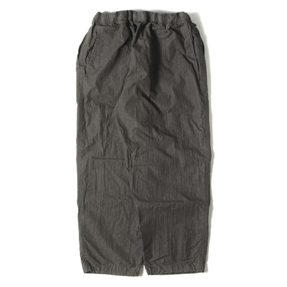 24SS 塩縮加工 ナイロン ワイド マウンテン イージーパンツ(CRINKLE WIDE MOUNTAIN PANT)