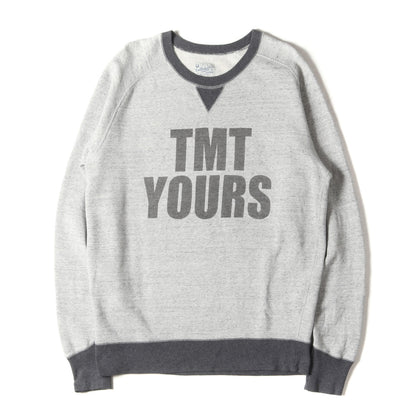23SS YOURSロゴ 前V 霜降り スウェット(SOFT SWEAT VINTAGE COLORWAYS SHIRTS)