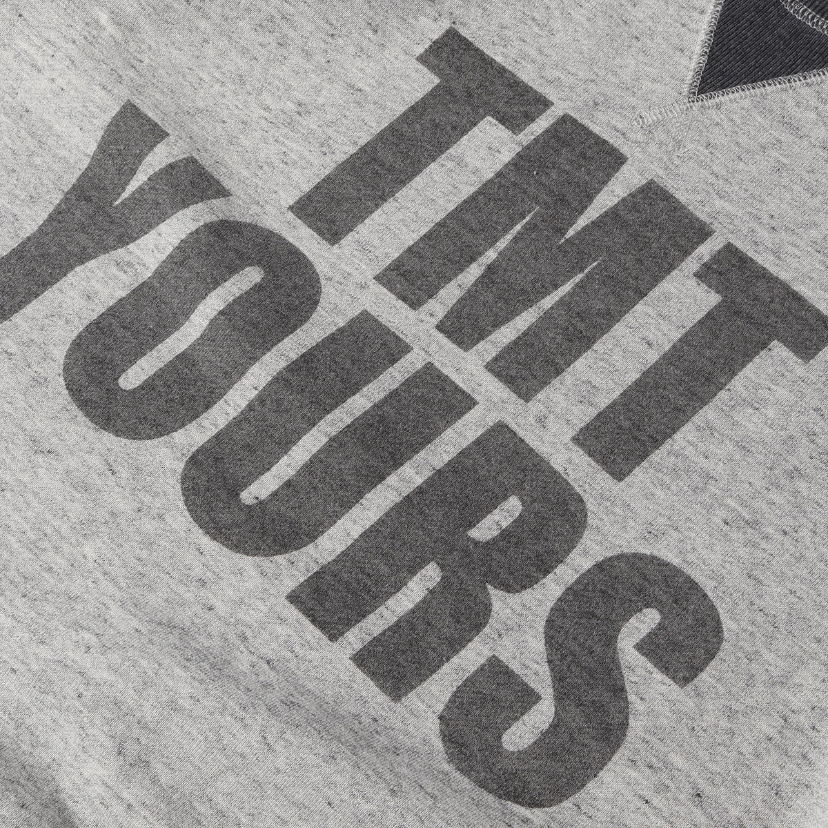 23SS YOURSロゴ 前V 霜降り スウェット(SOFT SWEAT VINTAGE COLORWAYS SHIRTS)